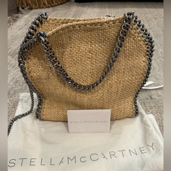 Stella McCartney Raffia Shoulder Bag-Like New - Picture 5 of 7